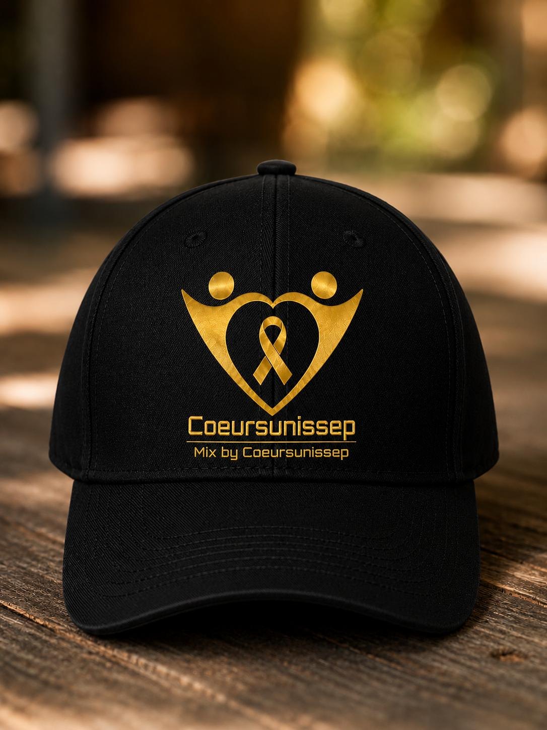 Casquette Cœurs Unis SEP — Or